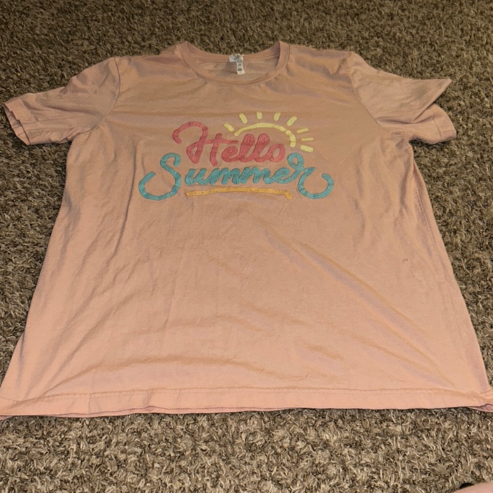 Hello summer tee